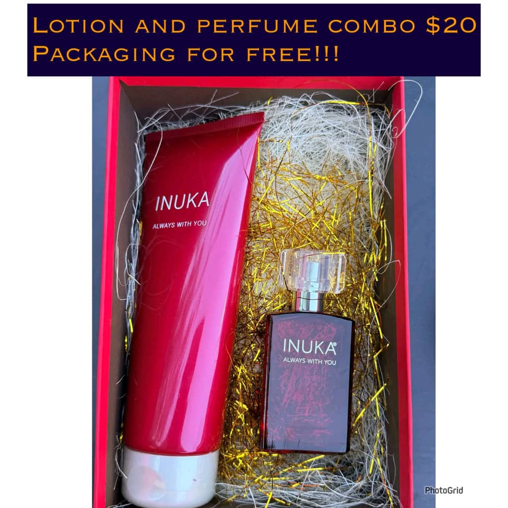 Inuka Red Lotion + Perfume